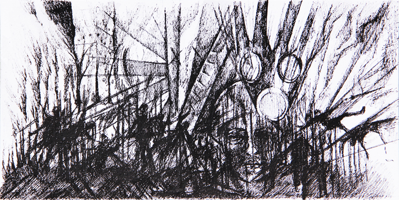Ink on cartridge